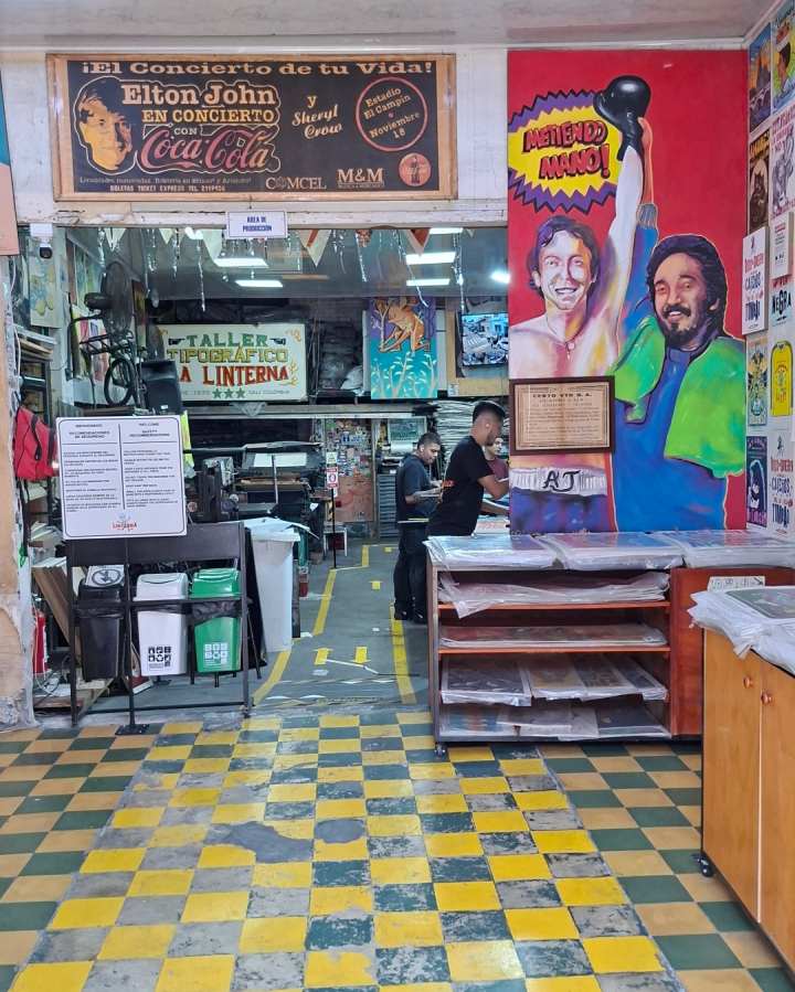 Imprimerie La Linterna, Cali, Colombie