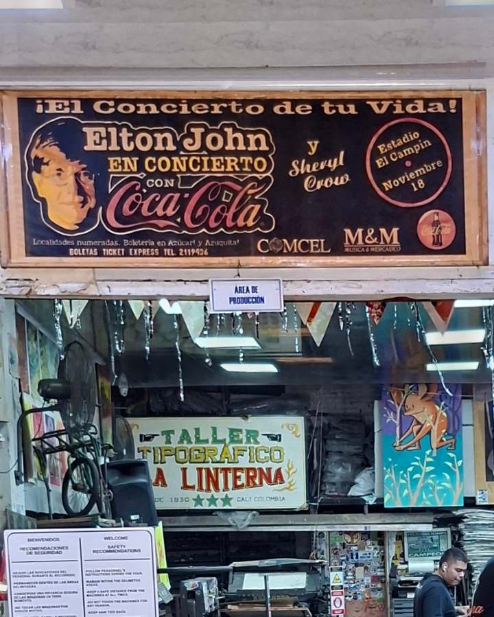 Imprimerie La Linterna, Cali, Colombie