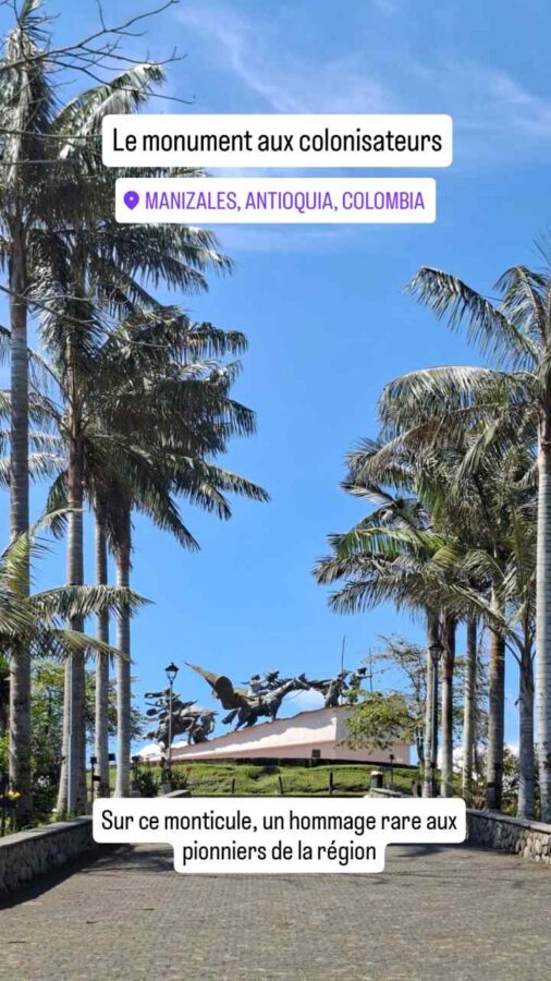 Monument aux colonisateurs, Manizales, Colombie