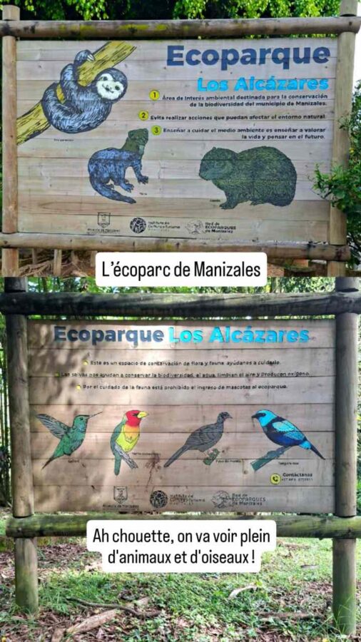 Écoparc Los Alcazares, Manizales, Colombie