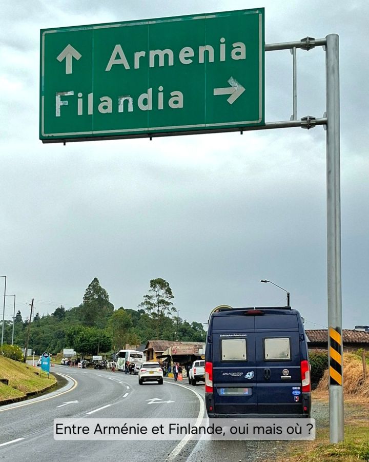 Colombie insolite, entre Arménie et Finlande