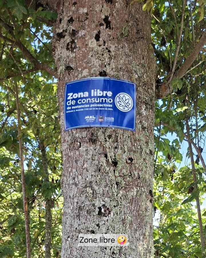 Colombie insolite, zone libre de consommer des substances psychoactives