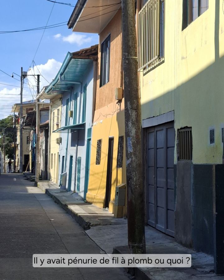 Colombie insolite, pénurie de fil à plomb