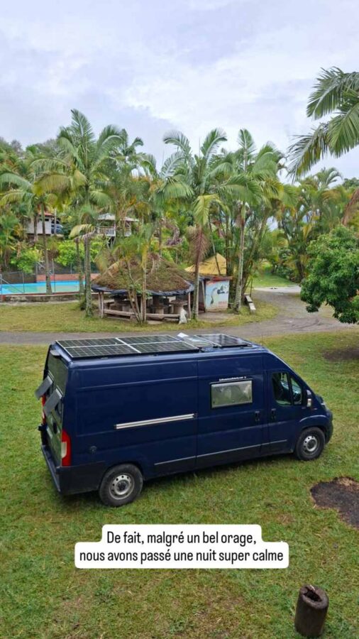 Camping sans nom près de Salamina, Colombie