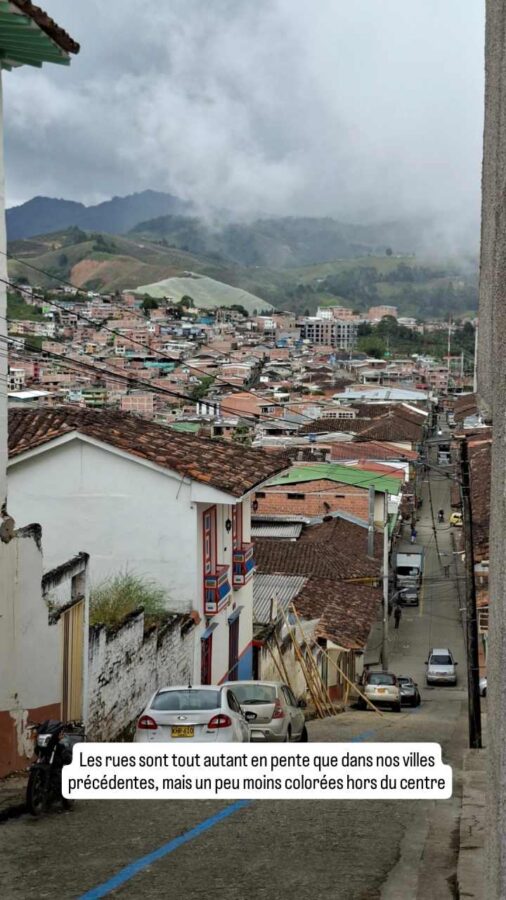Aguadas, ville de la brume, Colombie