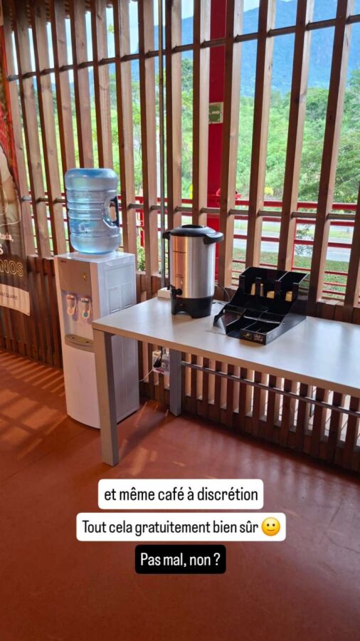 Aire de services, Colombie