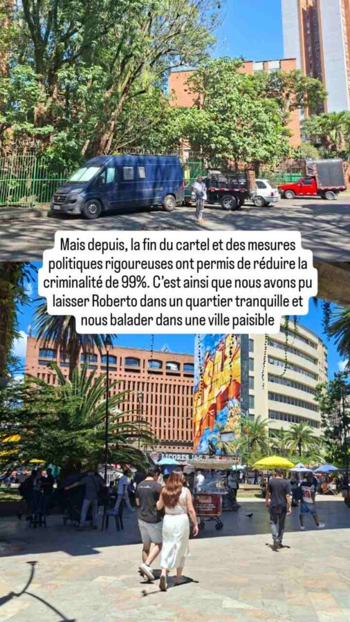 Visite de Medellín, Colombie