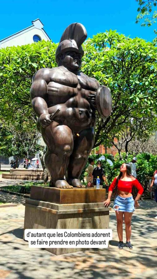 Sculpture, Place Botero, Medellín, Colombie