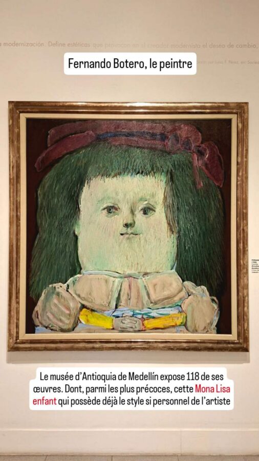 Peinture, Fernando Botero, Musée d'Antioquia, Medellín, Colombie