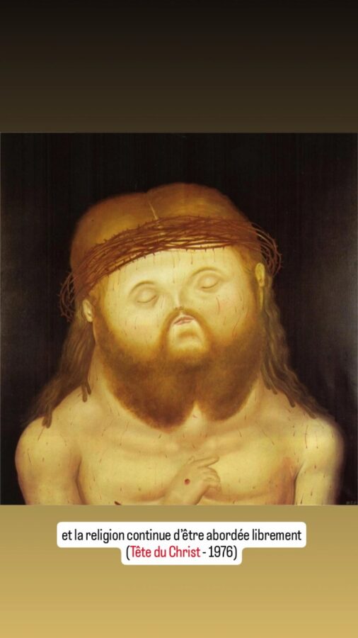 Peinture, Fernando Botero, Musée d'Antioquia, Medellín, Colombie