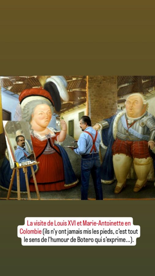 Peinture, Fernando Botero, Musée d'Antioquia, Medellín, Colombie