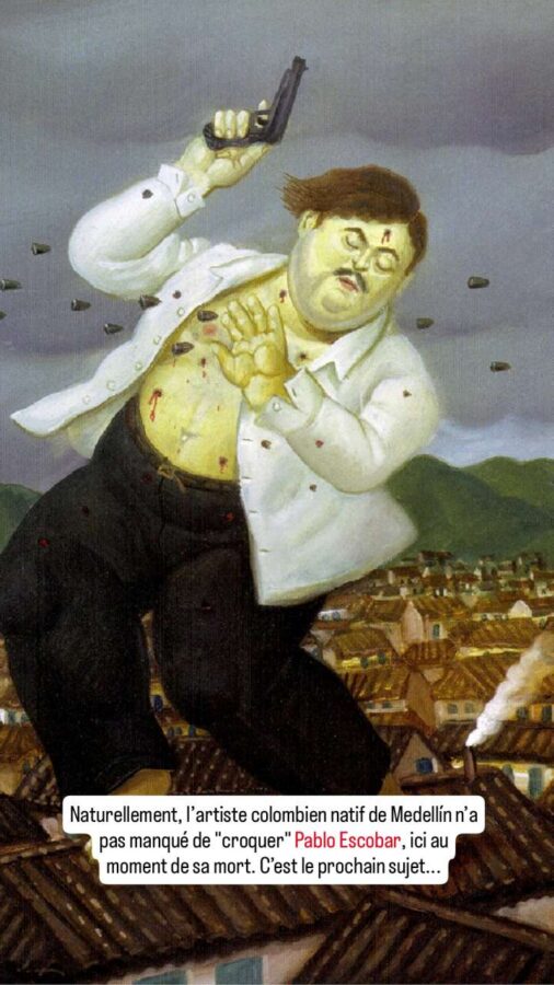 Peinture, Fernando Botero, Musée d'Antioquia, Medellín, Colombie