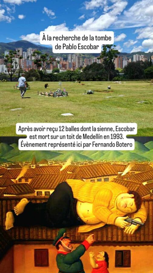 Tombe de Pablo Escobar, cimetière d'Itagui, Colombie