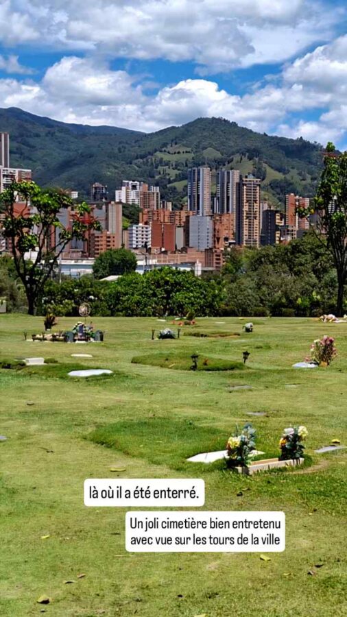 Tombe de Pablo Escobar, cimetière d'Itagui, Colombie