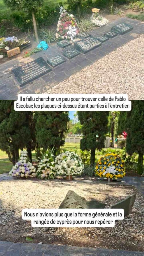 Tombe de Pablo Escobar, cimetière d'Itagui, Colombie