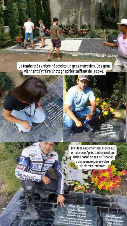 Tombe de Pablo Escobar, cimetière d'Itagui, Colombie