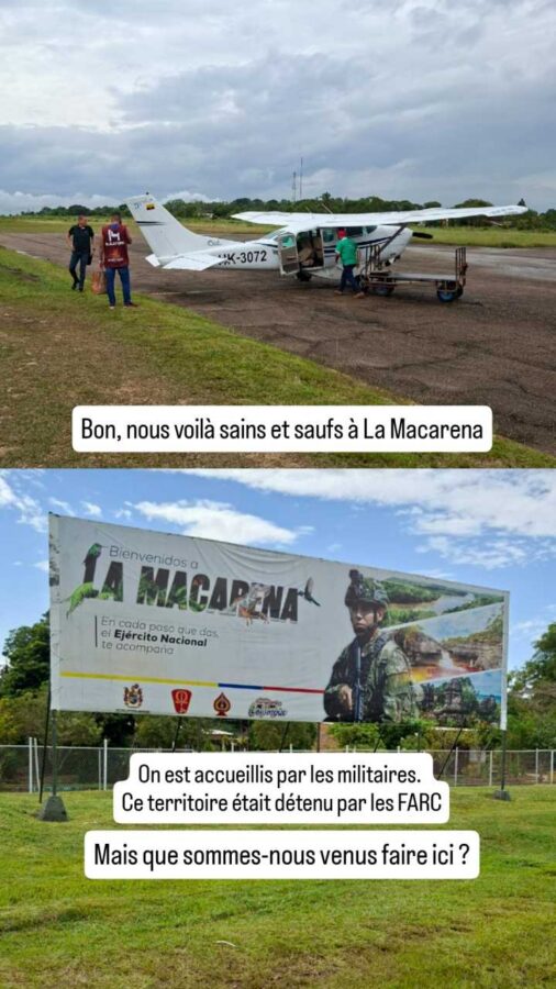 Vol Villavicencio - La Macarena, Colombie