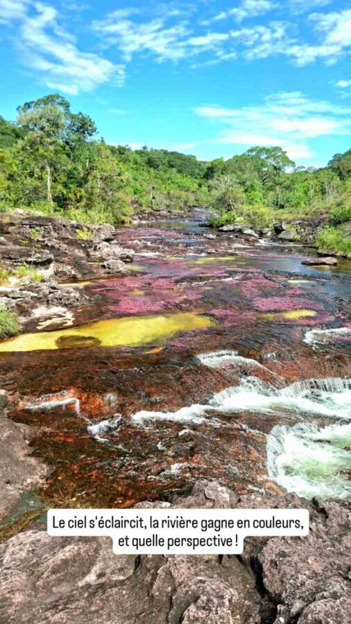 Caño Cristales, la rivière aux 5 couleurs, La Macarena, Colombie