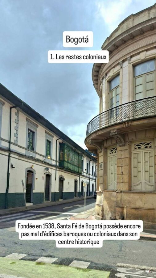 Bogotá, Colombie, architecture coloniale