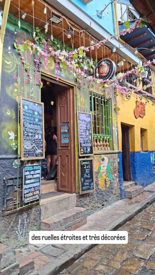 Bogotá, Colombie, rue des chicherias