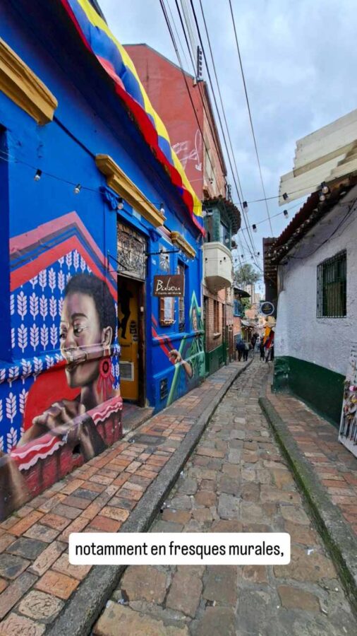 Bogotá, Colombie, rue des chicherias