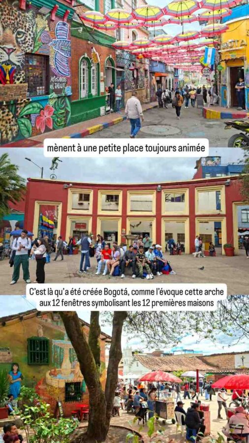 Bogotá, Colombie, rue des chicherias