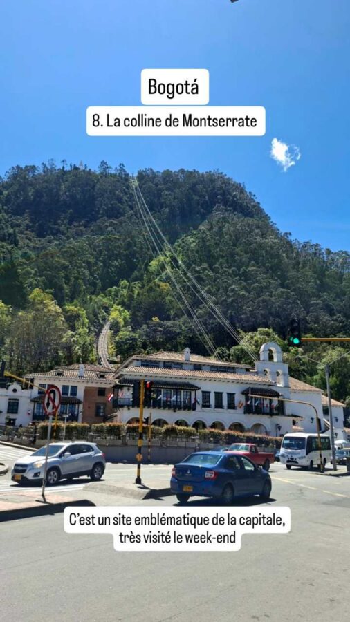 Bogotá, Colombie, la Colline de Montserrat et son funiculaire