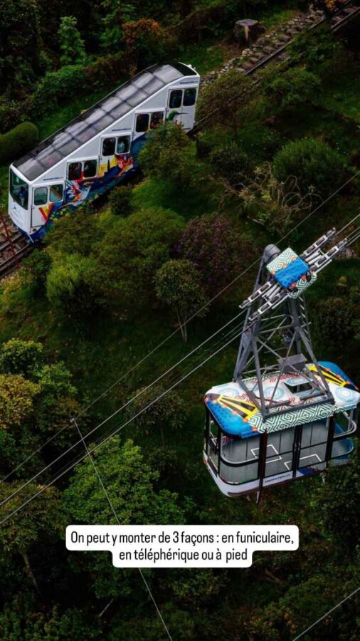 Bogotá, Colombie, la Colline de Montserrat et son funiculaire