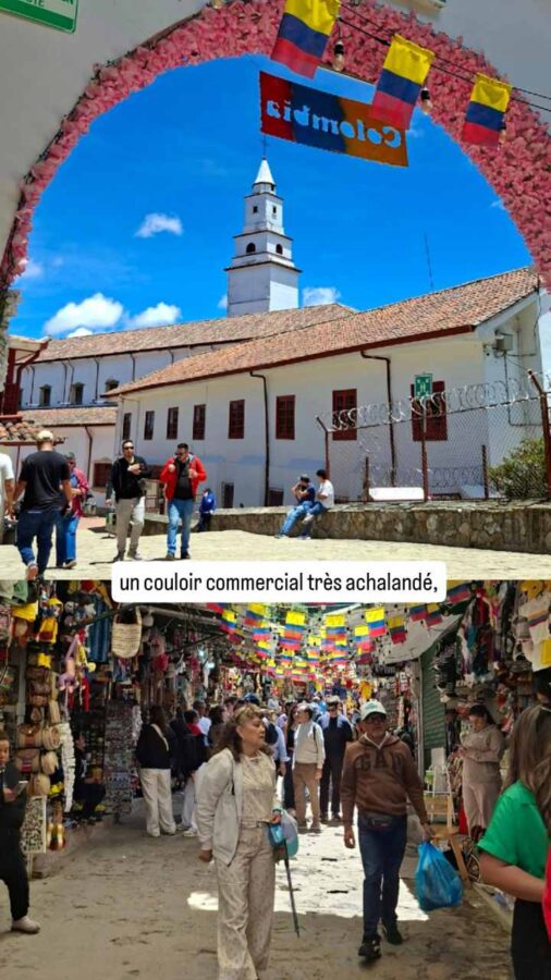 Bogotá, Colombie, la Colline de Montserrat et son funiculaire