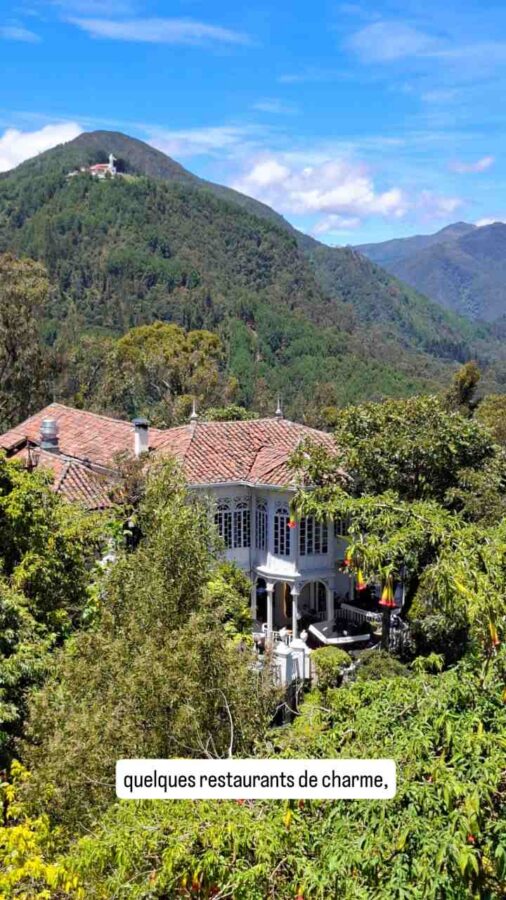 Bogotá, Colombie, la Colline de Montserrat et son funiculaire