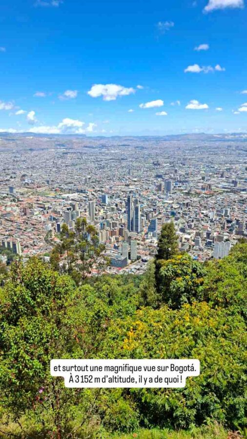 Bogotá, Colombie, la Colline de Montserrat et son funiculaire