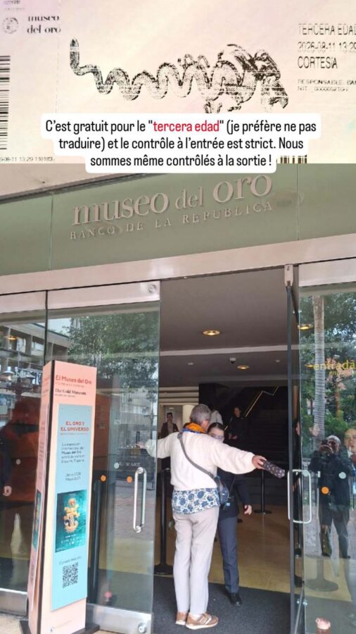 Bogotá, Colombie, le Musée de l'Or