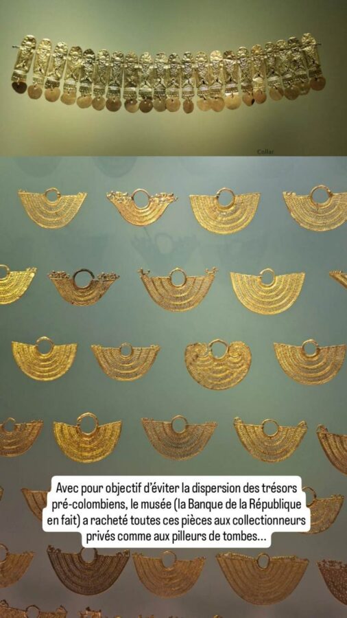 Bogotá, Colombie, le Musée de l'Or