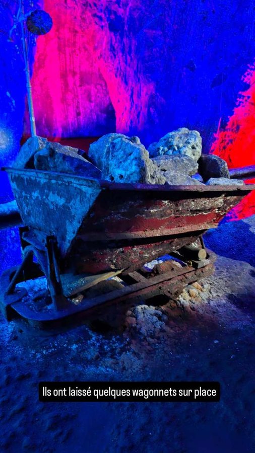 Mine de sel de Nemocón, Colombie,   galeries