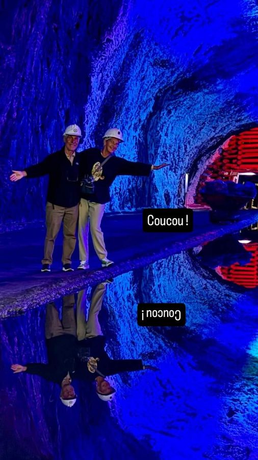 Mine de sel de Nemocón, Colombie,   galeries