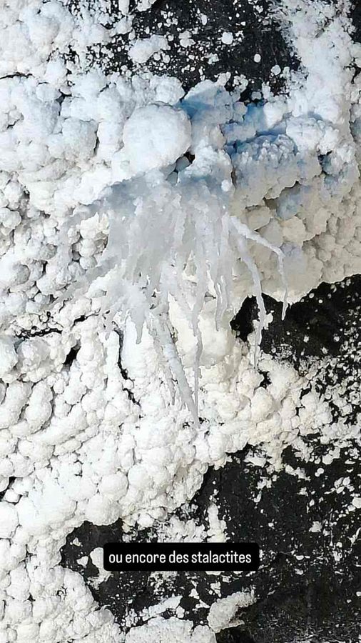 Mine de sel de Nemocón, Colombie,  cristaux