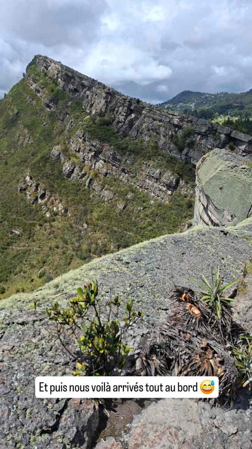 Falaises de Sutatausa, Colombie