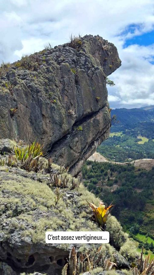 Falaises de Sutatausa, Colombie