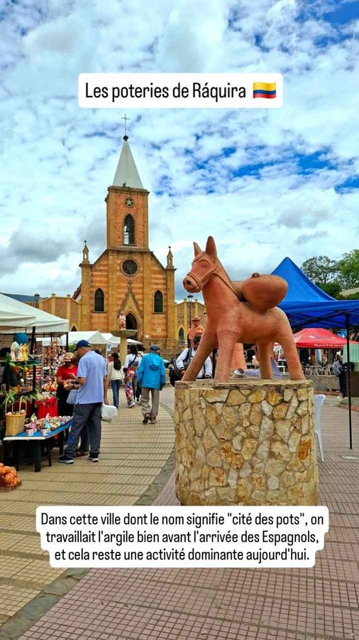 Ráquira, Colombie, ville de la poterie