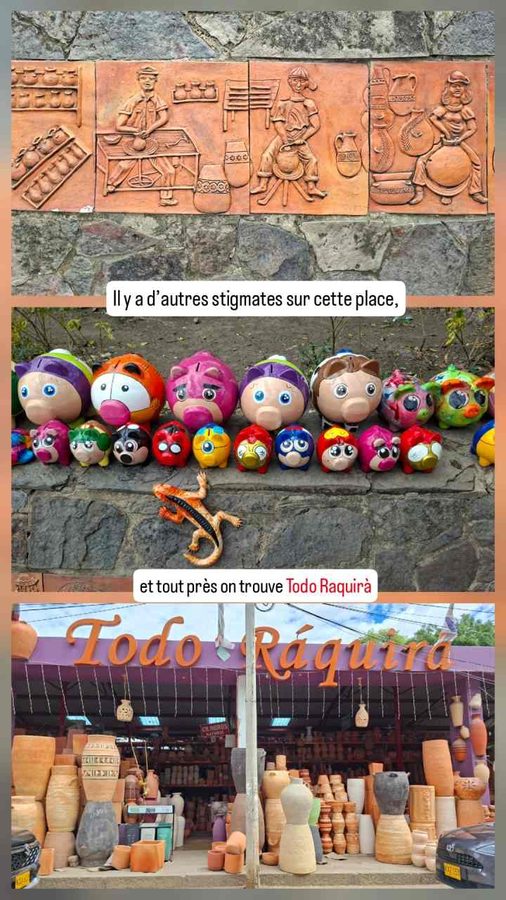 Ráquira, Colombie, ville de la poterie