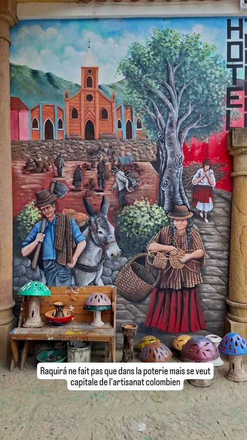 Ráquira, Colombie, artisanat et tourisme