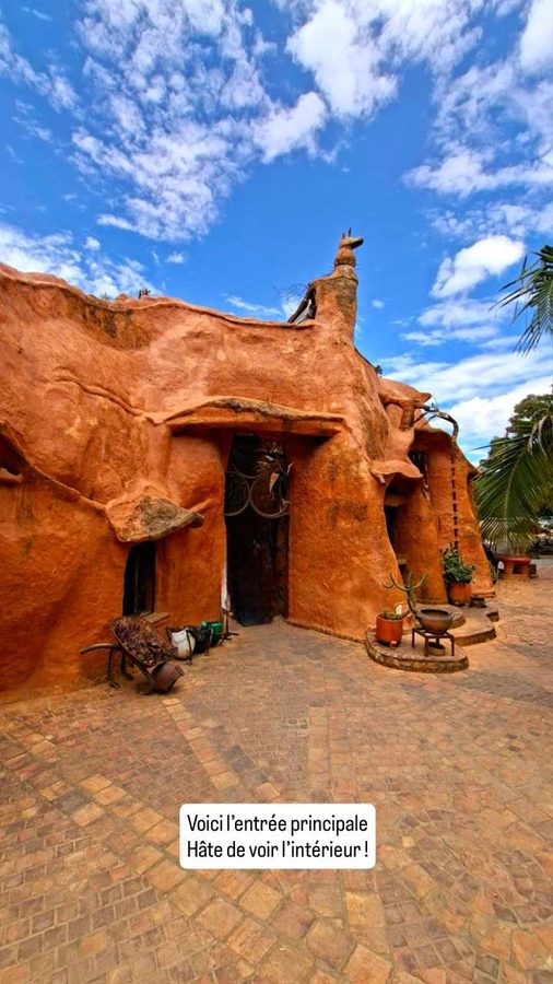 Maison en terre cuite d'Octavio Mendoza Morales, Villa de Leyva, Colombie