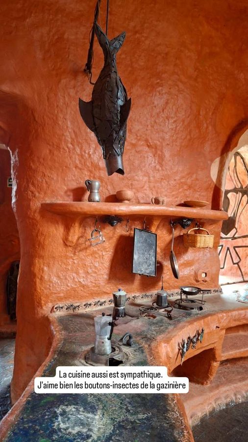 Maison en terre cuite d'Octavio Mendoza Morales, Villa de Leyva, Colombie