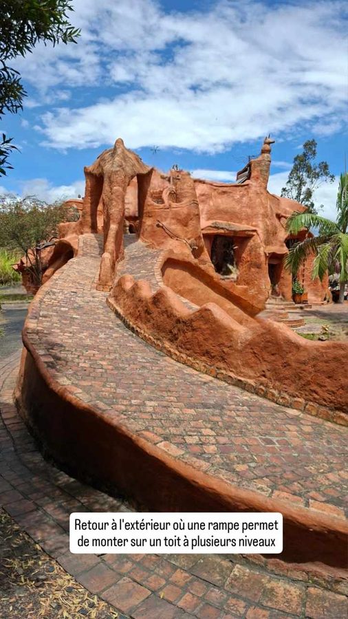 Maison en terre cuite d'Octavio Mendoza Morales, Villa de Leyva, Colombie