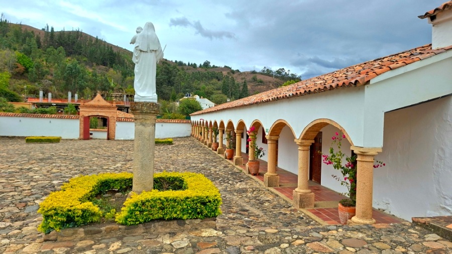 Monastère de la Candelaria, Raquira, Colombie