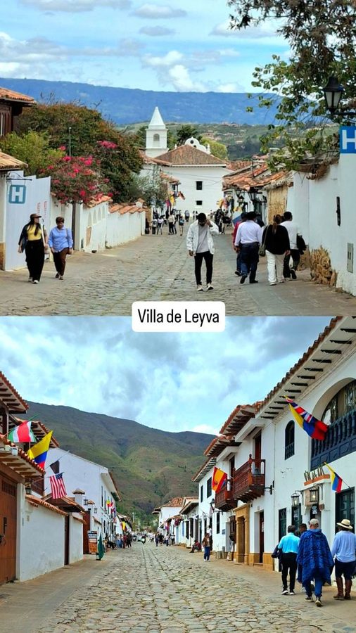 Villa de Leyva, Colombie, la ville