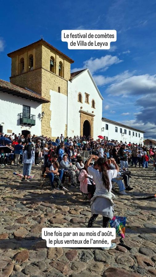 Villa de Leyva, Colombie, le festival de cerfs-volants