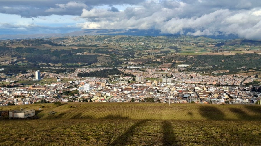 Spot au-dessus de Tunja : trop beau pour être vrai