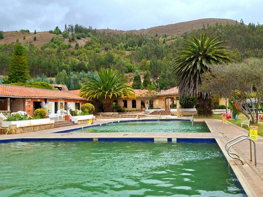 Iza, Colombie : les thermes d'El Batán