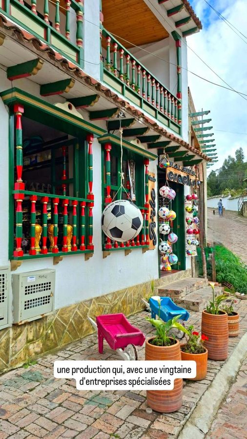 Mongui et la production de ballons de football